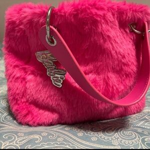 Mini hot pink Barbie purse